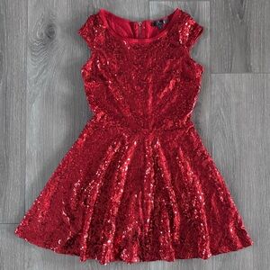 Snap Sequin Dress